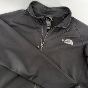 The North Face Womens Apex Bionic Softshell Jacket Black Full Zip XL Stretch